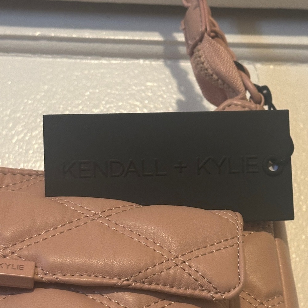 Kendall & Kylie Quilted Crossbody Bag in Tan - Picture 2 of 12